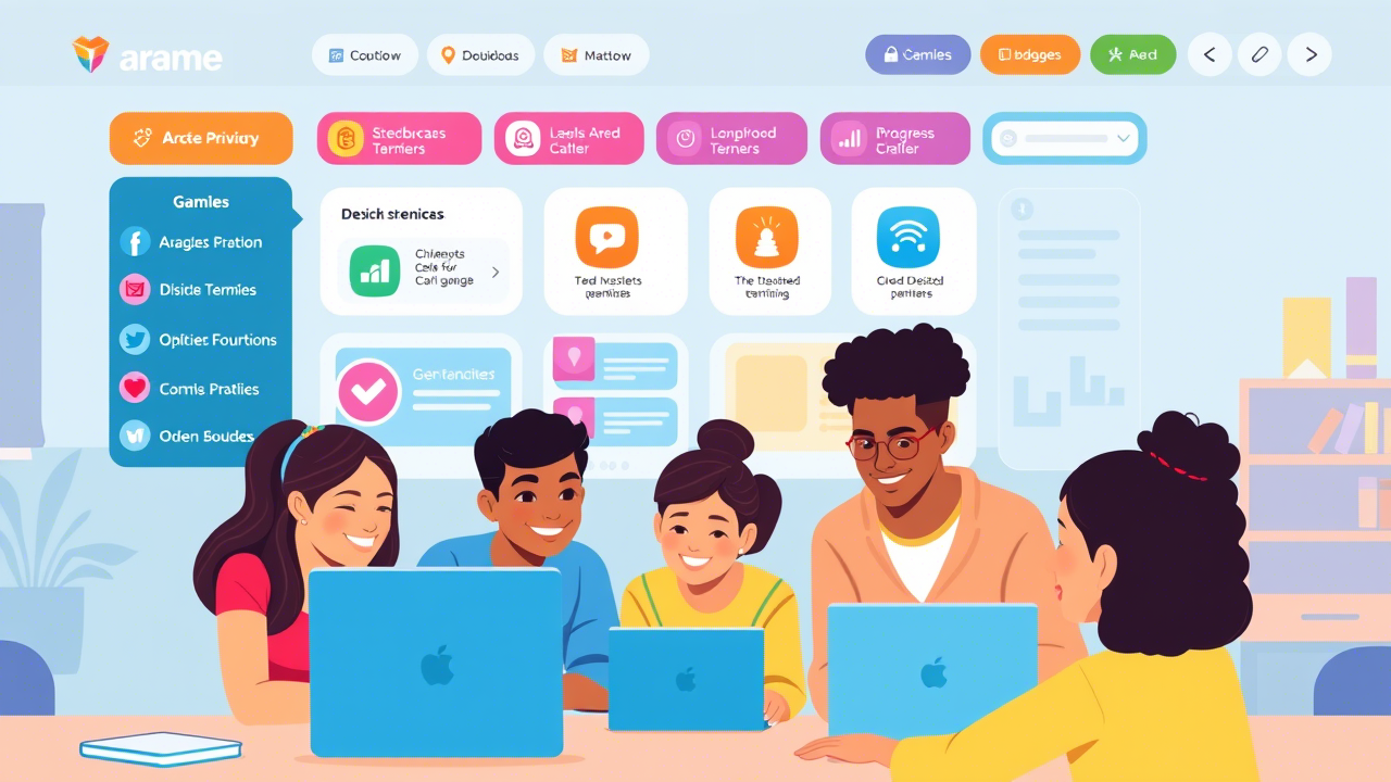 Team-Based Learning Platforms with Game Elements